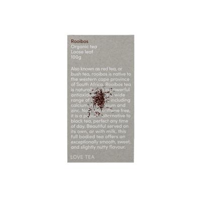 Love Tea Organic Rooibos Tea Loose Leaf 100g